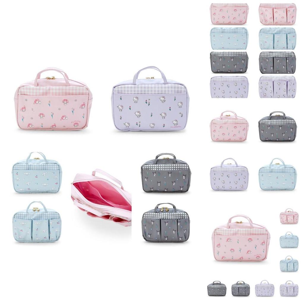 Women's Multi-functional Cosmetic Bag-kuromi Cinnamon Dog Hello Kitty Melody