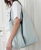 Dearmydeer Waterproof Reversible Shoulder Bag_ Mint+Navy