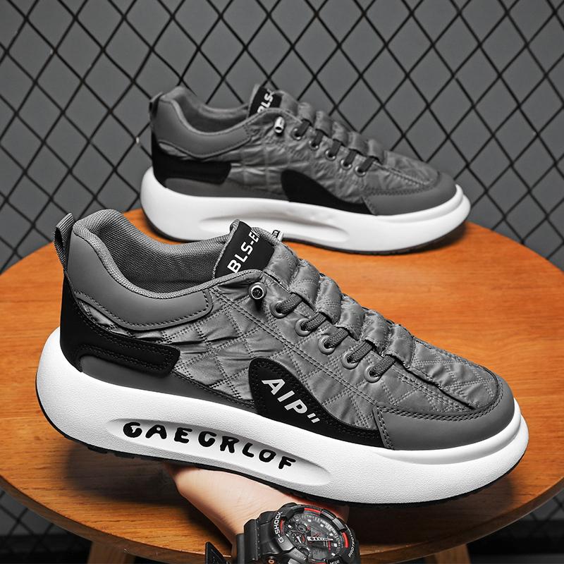 Tide Trend Herren 4-Jahreszeiten-Tennis-Sport-Lauf-Freizeit-Turnschuhe, männliche Walking-Reise-Plattform-Joggingschuhe