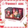 Christmas Gift Box Party Favor Boxes Paper Wrap Xmas Treat for Snacks Treats Cookies
