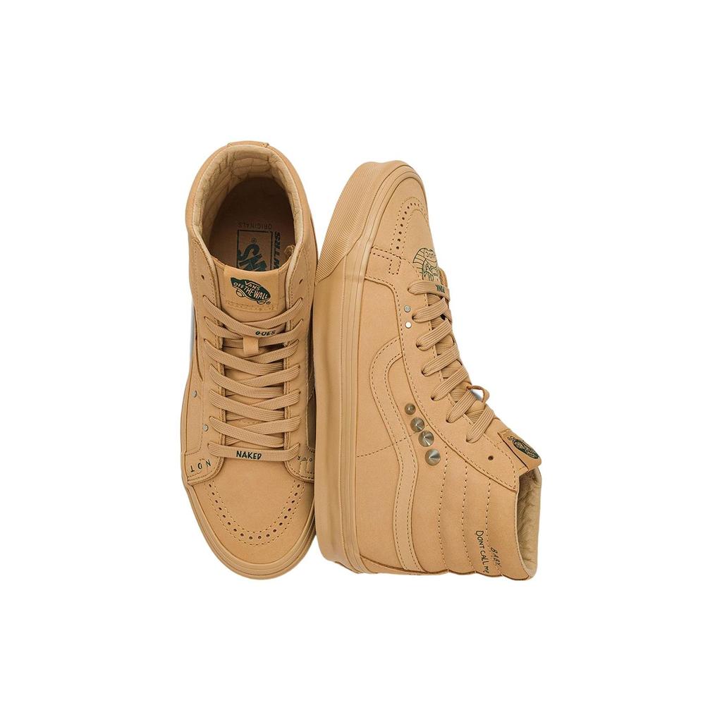 Vans TTSWTRS X OG Sk8-Hi LX Punk Unisex Sneakers Brown VN0A5FBFJM3