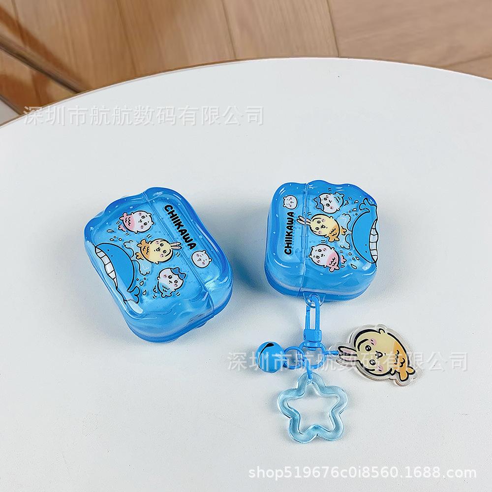 Whale and Giika Wow for AirPods 1 Headphone Case 1/1st Generation Apple AirPods Pro 1 Case Soft