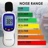 Dezibelmeter Bluetooth Digitaler Schallpegelmesser mit Datenprotokollierung, Smart Noise 30dB