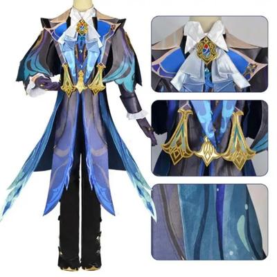 Genshin Impact Cos Suit Fengdan Judge Anime Game Animation Cos Suit Navilet Cosp  Play Clothes