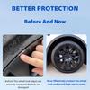 20-inch 4-piece Wheel Protection Ring for Tesla Model Y Juniper 2025 ABS Anti-scratch Wheel Protection Cover Automotive Part