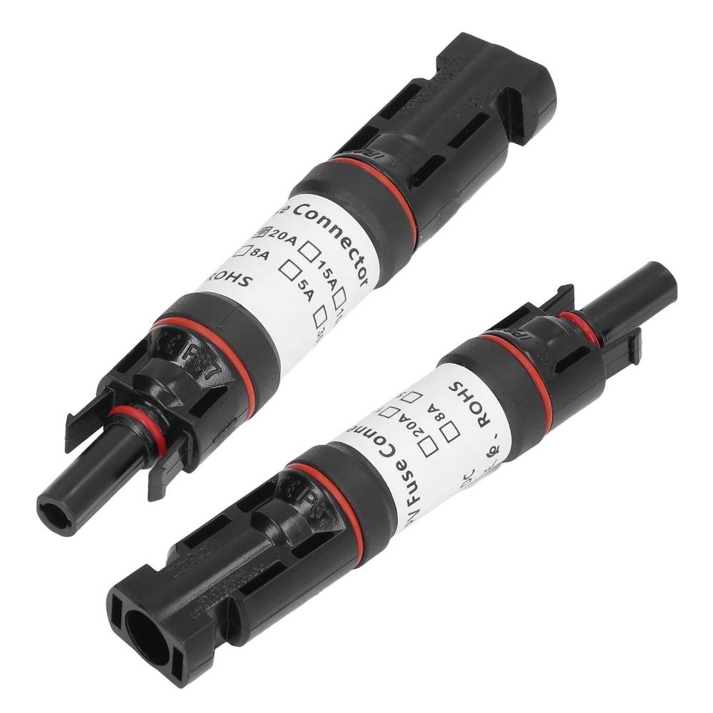 DC 1000V Solar PV Holder Self Locking System Photovoltaic Connector Solar PV Cable