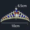 New Retro Crown Women's Full Drill Crown Jewelry Crown Gift Headpiece