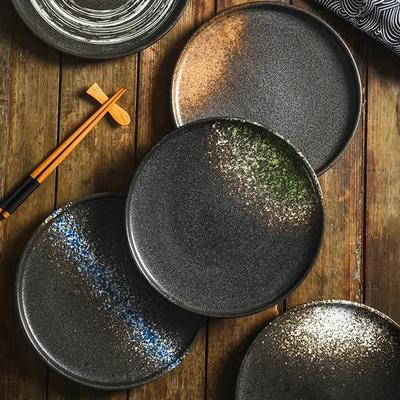 Steak Plate Home Ceramic Western Food Italian Plate Japanese Sushi Plate Breakfast Dessert Creative Pizza