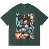 230 Gsm 100% Cotton Fire Force V2 Print Unisex Heavy Cotton T Shirt