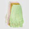 2025 Summer Pleated Tassel A-line Midi Skirt – High Waist Commute Design for Women