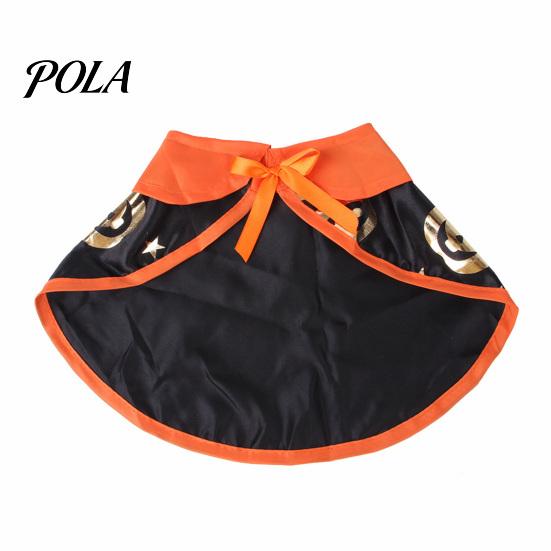 1 Set Pet Halloween Costume, Cat Wizard Hat And Cape, Cute Pumpkin Print Pet Apparel for Small Dogs Cats Festive Party Wear