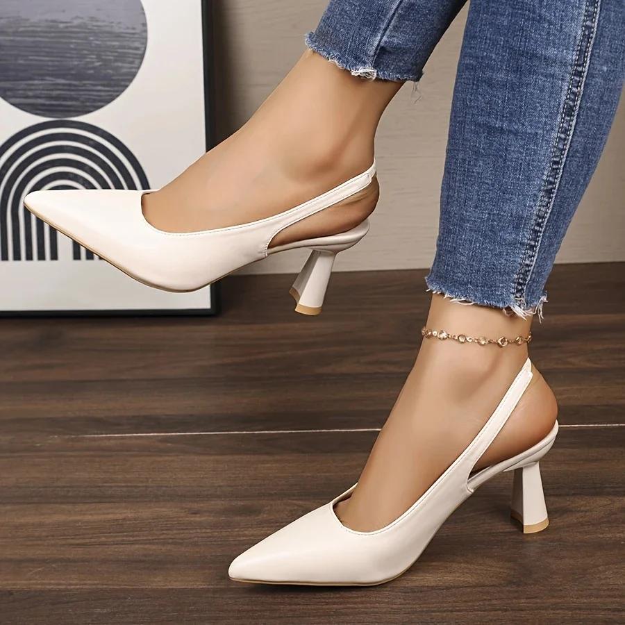 Fashion Women New Casual Fashion Comfortable Party Dress Heels Shoes Pointed Toe High Heels Sandals Flowers Decoration Peep Toe Sandals