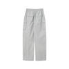 Kangol Women S Nylon Cargo pantS Light Grey 4574