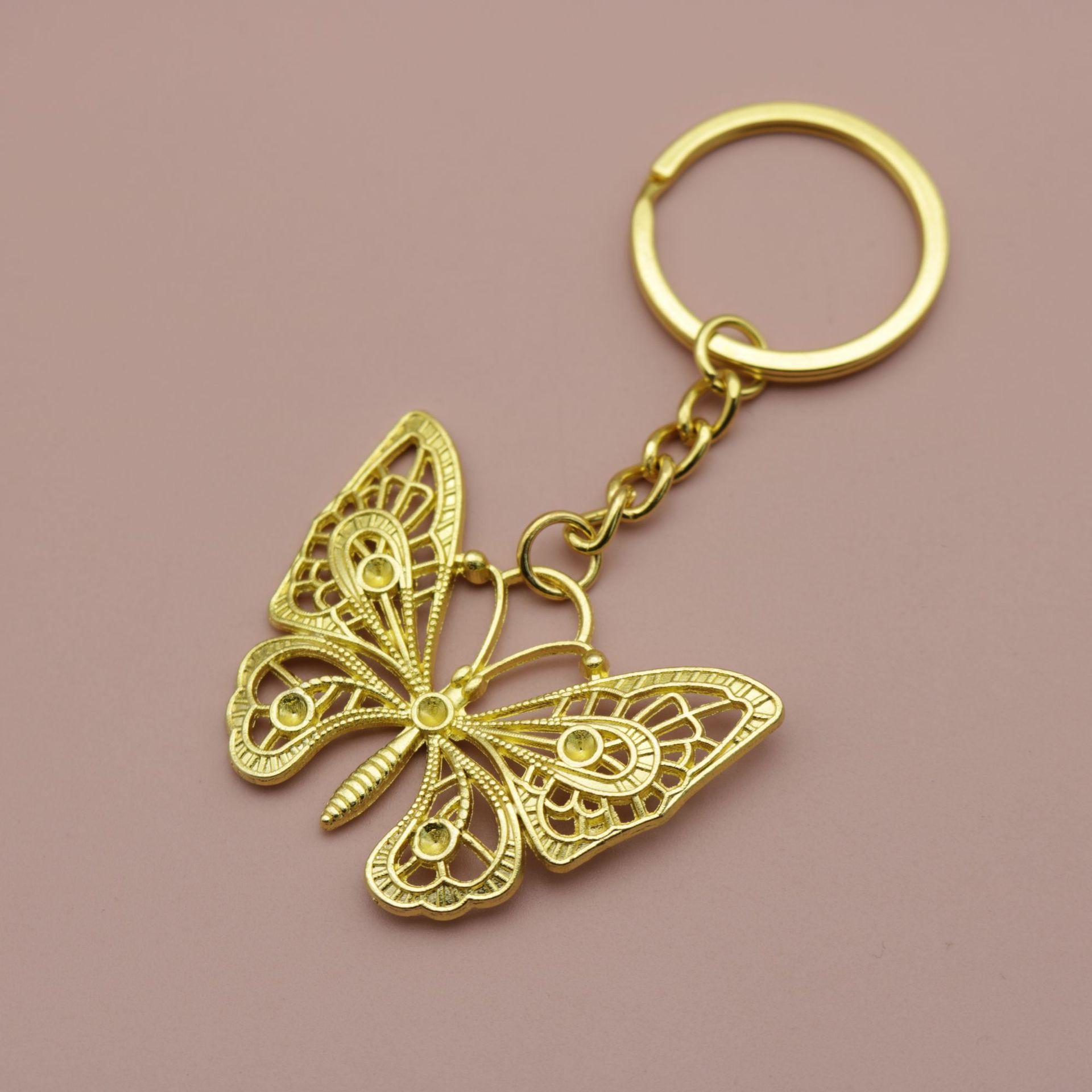 

Горячие продажи ювелирных изделий, простой кулон-брелок в виде бабочки one size