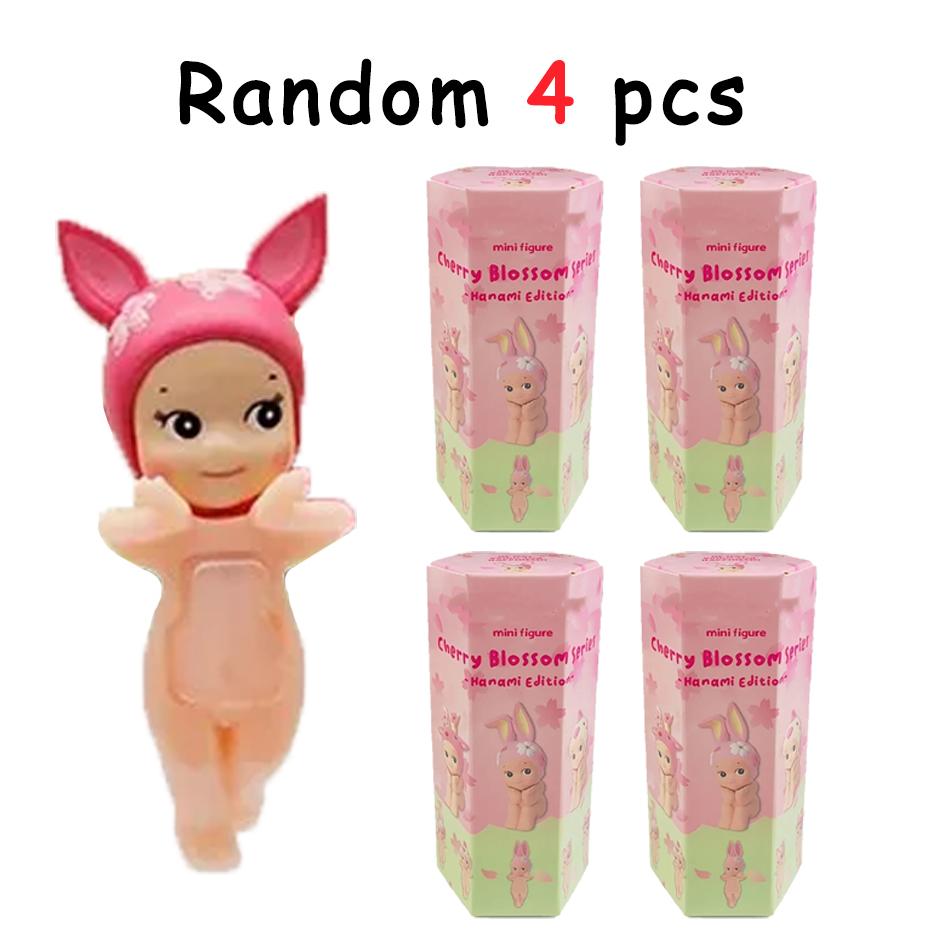 / New  Selling S Angels Cherry Blossom Series Anime Figures Ornaments Dolls Fans Children Birthday Gift Random