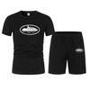 2026 Herren Sommer T-Shirt und Shorts Set, atmungsaktives Sportbekleidungsset für Herren, lässiges und modisches Kurzarm-T-Shirt-Set