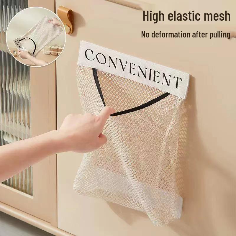 Large Capacity Hanging Breathable Storage Bag for Kitchen Sundries and Garbage Bags