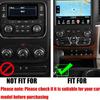 Red Center Console Headlight Switch Knob Trim Ring For Dodge RAM 1500 2013-2016