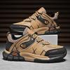 2025 Spring Casual Sneakers Anti Slip Wear Resistant Workwear Shoes Fashion Versatile Outdoor Hiking Board Shoes Hombre Tenis