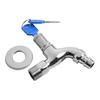 Sink Tap Faucet Water Taps With Key Lock 1/2 \" 1PCS Alloy