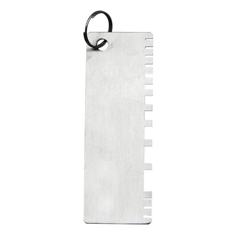 Metal Sheet Thickness Gauge Welding Gage Soldering Inspection Tools Stainless Steel Portable Welder Ruler Wire Gauge