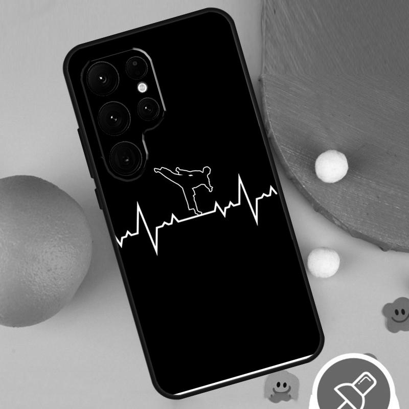 Kung Fu Taekwondo Karate Phone Case For Samsung Galaxy S25 Ultra S24 S22 S21 Ultra S9 S10 S20 Plus S23 FE Funda Cover