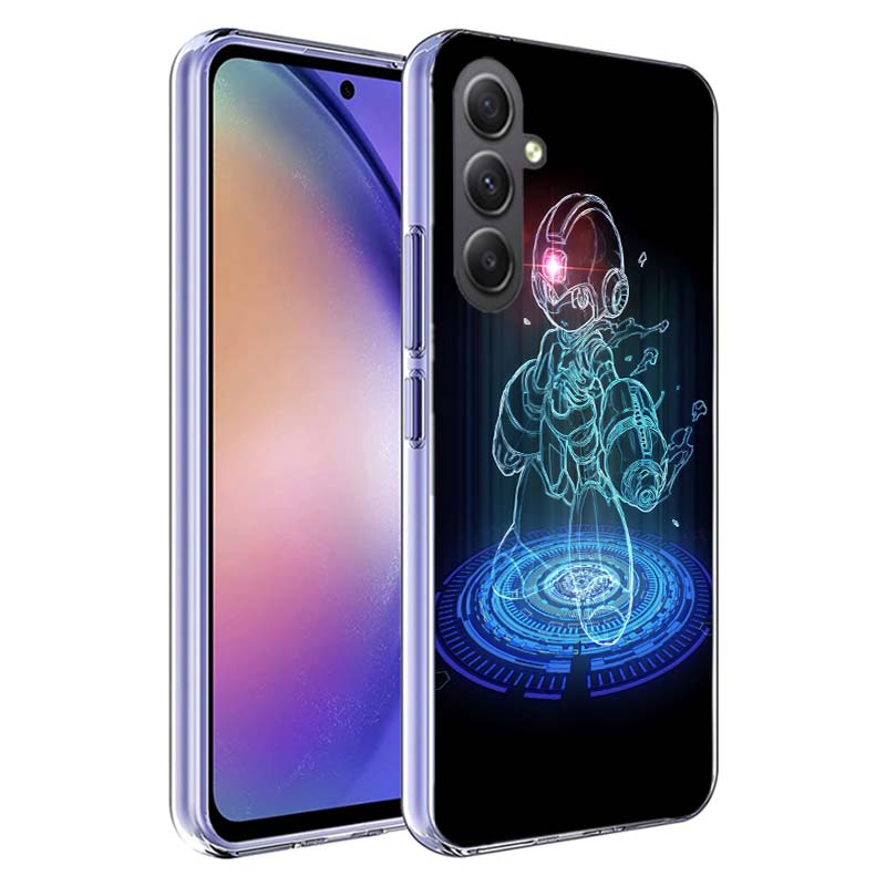 Game M-Megaman R-Rockman Phone Case for Samsung A17 A37 A57 A07 A16 A26 A36 A56 A06 A02S A12 A22 A32 A52S A04S A14 A24 A34 A54 A