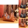 Chic Genuine Leather Bucket Handbag For Women Spacious Stylish Shoulder Crossbody