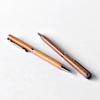 BALLPOINT PEN TWIST wooden ballpoint pen by Hacoa "SLIM 1.0mm" Twist-action +LUMBER (Cherry)