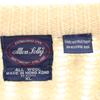 ALLEN JOLLY 80s 90s Wool Old Long Sleeve Sweater XL White Knit Men's Used