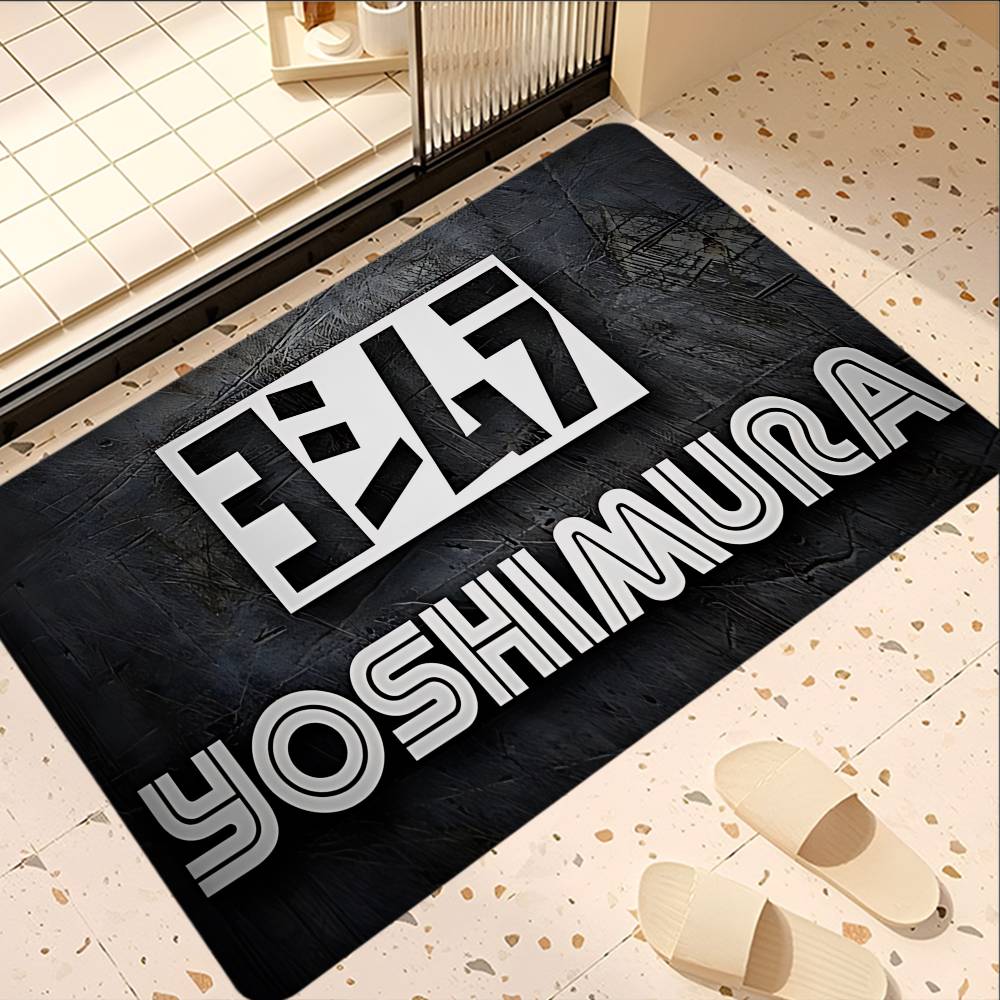 Cool Y-Yoshimura Entrance Door Mat Nordic Style Bedroom Living Room Doormat Home Balcony Anti-Slip Modern Home Decor