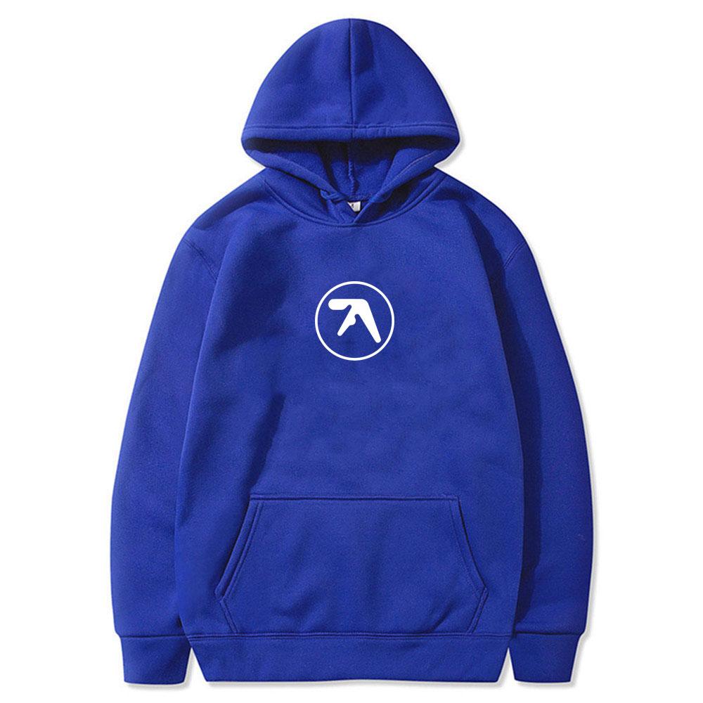 Aphex Twin Logo Print Hoodie Herren Damen Lässig Vintage Fleece Baumwolle Kapuzenpullover Männlich Übergroße Pullover Hoodies