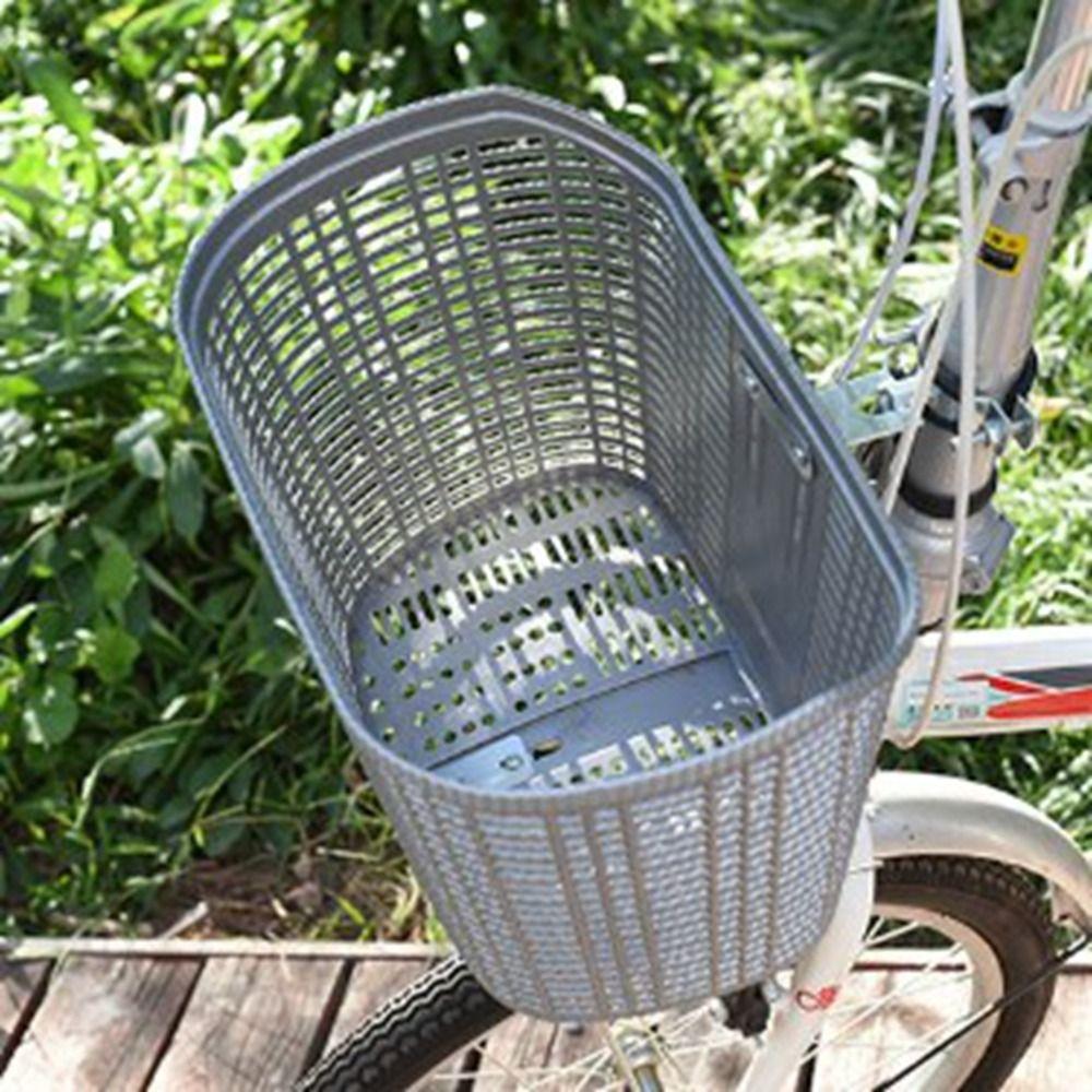 10 Styles Plastic&Steel Basket Plastic&Steel Bicycle Food Storage Cycling Accessories