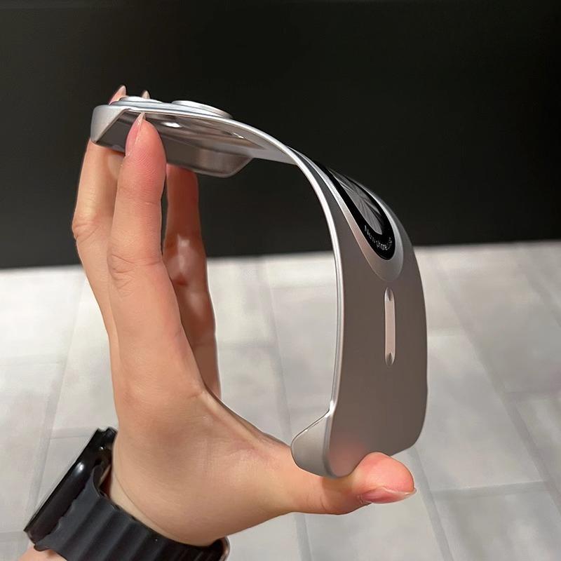 Applicable To Apple 15 Mobile Phone Case Magnetic Frameless IPhone16promax New Model Matte with Lens Film
