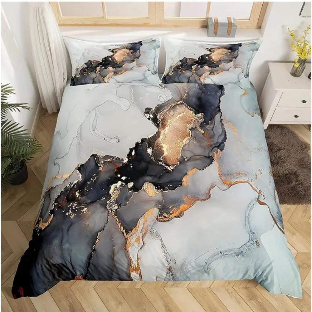 Fashion Technology Printing, 3D Digital Printing, Bedding, Duvet Covers, Pillowcases, Three-piece Sets