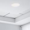 2Pcs Professional Electrical Box Cover with Concealed Screws Plastic Round Hole Cover Light Weight Ceiling Cover Plate