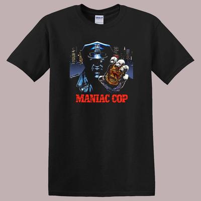 Maniac Cop Film Schwarz Größe S bis 5XL