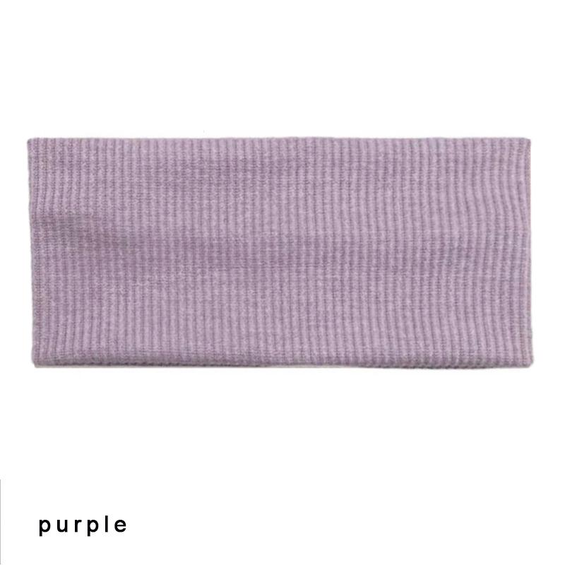 Elastisches einfarbiges Stirnband für Damen und Herren Haarband Laufen Fitness Sport Yoga Stirnbänder Gewebtes Stirnband Zubehör