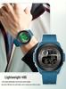 Sanda Sports Waterproof Multifunctional Calorie Wristwatch with Perpetual Calendar for Men and Women - Simple Style Student Electronic Watch