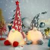 Led Christmas 2pcs Gnomes Plush Santa Doll Xmas Gonk Dwarf Decor Ornaments Gifts
