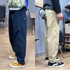 Summer Thin Cargo Pants Men Casual Tapered Trousers with Zipper Pockets Quick Dry Streetwear Pants for Outdoor Daily Wear S-3XL