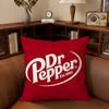 K-Keurig D-Dr P-Pepper Cushion Cover For Pillow Printing Sofa Decoration Home Car Room Coffee Shop Office Nordic Simplicity