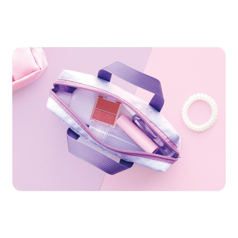 Tease Factory Powerpuff Girls School Bag Style Pouch Pink H85 X W190 X D55mm PW-5544398PK