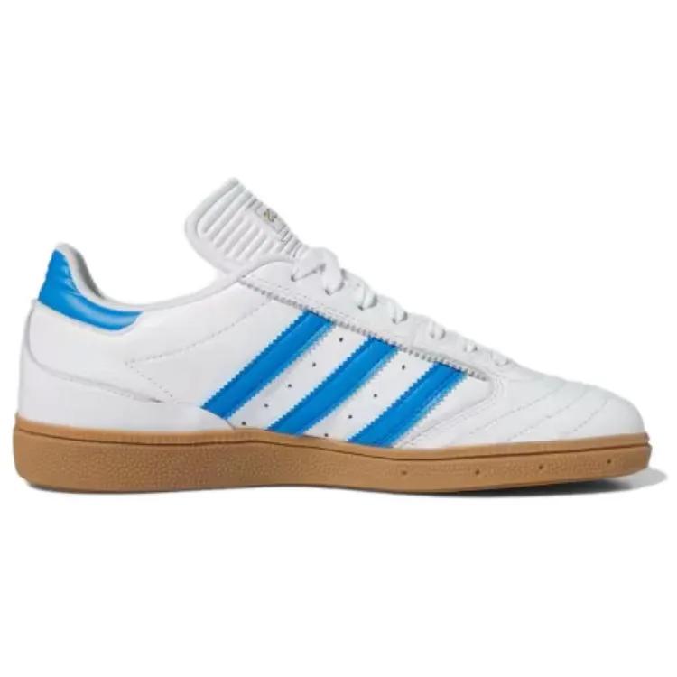 adidas Busenitz 'White Blue Bird' (Unisex) Cloud White / Blue Bird / Gold Metallic Skate Shoes IE3101