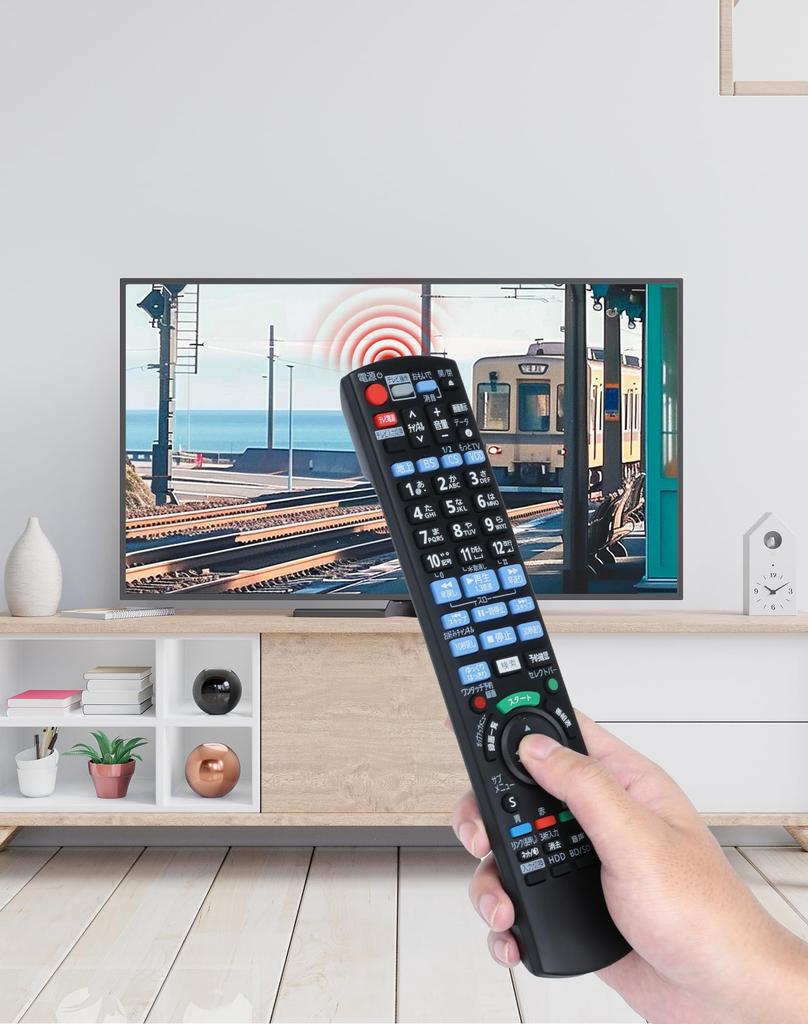 Compatible Recorder Remote Control for Sharp AQUOS and Series Blu-ray AN-65RC1, 2B-C10BW1, 2B-C05DW1, 2B-C10CW1, 2B-C05CW1, 2B-C10DW1