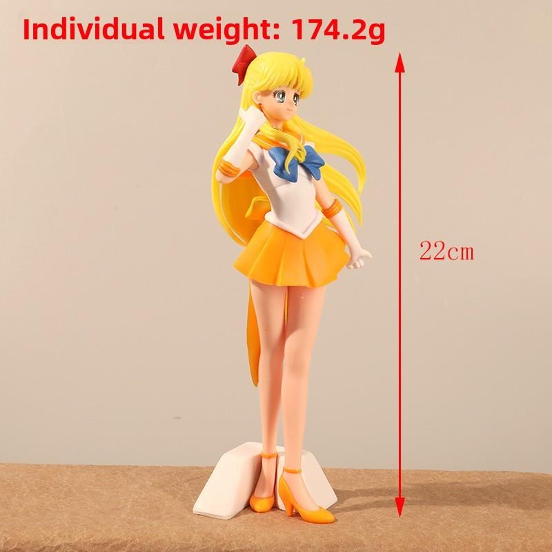 

Kino And Makoto Aino Minako Pvc Model Ornament For Anime Gift Fan Venus Minako