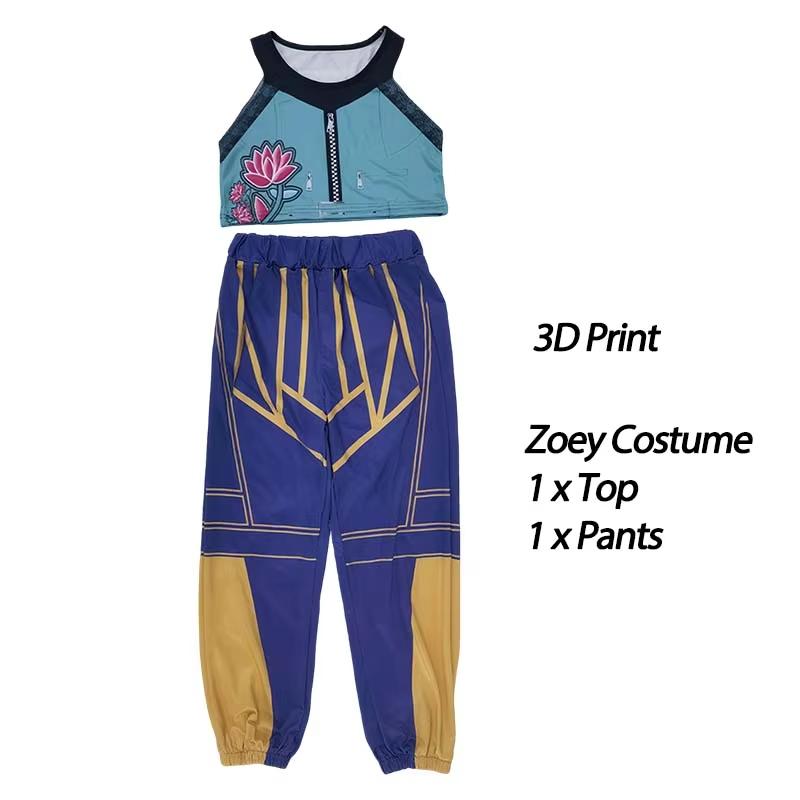 Παιδικό K-Pop Demon Hunters Cosplay Μίρα Ρούμι Ζόι Κοστούμι Κοριτσιών Στολή Πάρτι Απόκριες 3D Εκτυπωμένα Φανταχτερά Κοστούμια Πάρτι