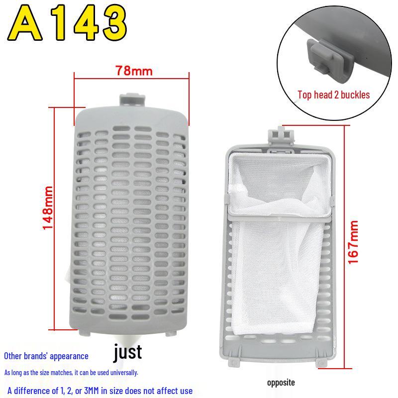 Automatic Washing Machine Hair Remover & Lint Filter Bag