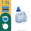 Wide Mouth Detachable Washable Mineral Water Dispenser Bottle - Hand-held Plastic Drinking Storage Barrel