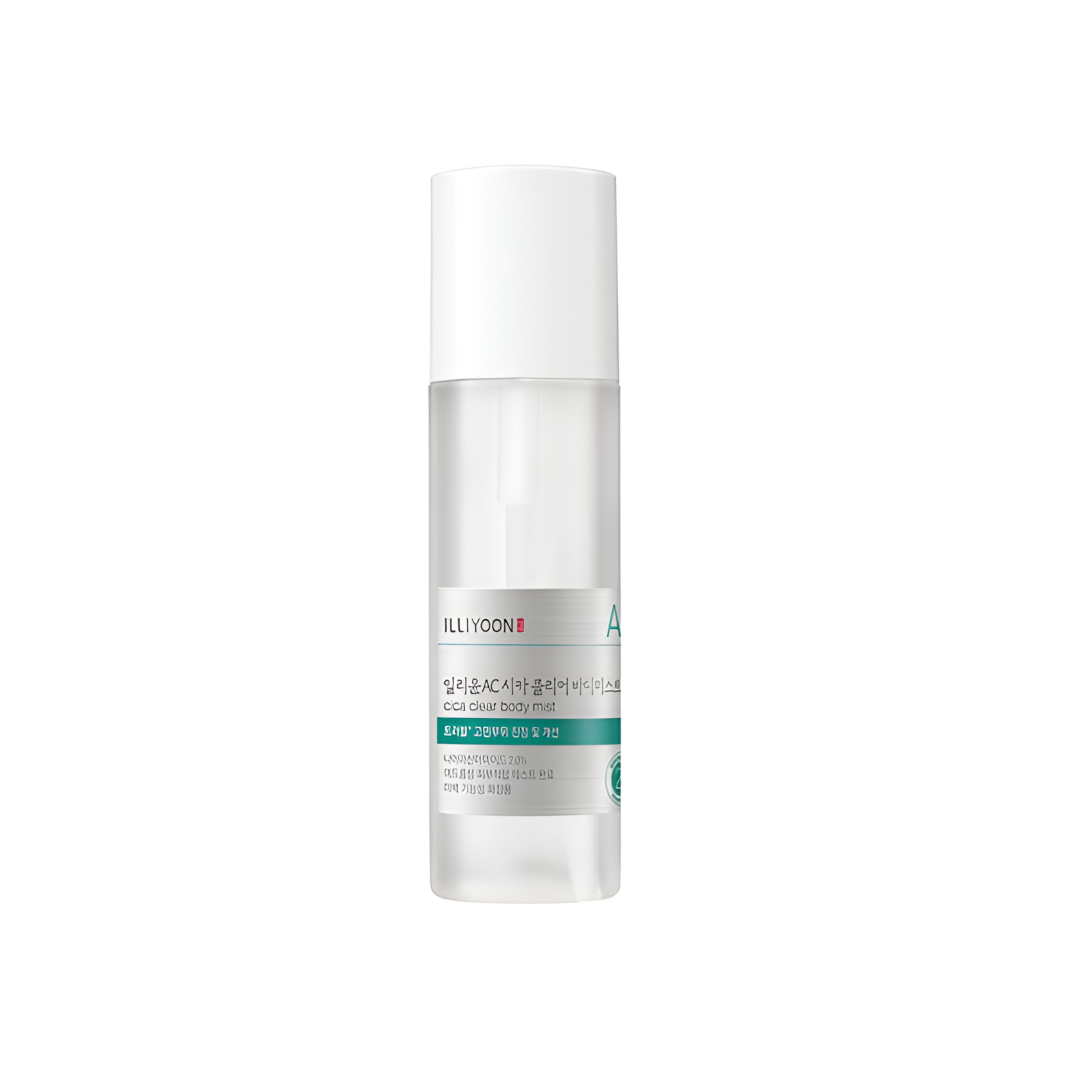 Illiyoon AC Cica Clear Body Mist - Mild Green Peppermint Scent (200ml)